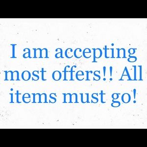 Please make some offers!! :)
